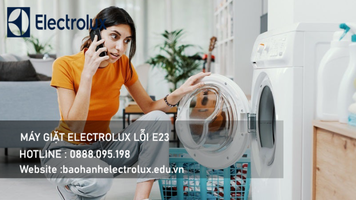 máy giặt Electrolux lỗi E23
