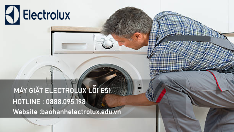 máy giặt Electrolux lỗi E51